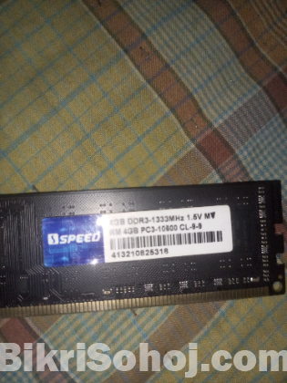 Ram 4GB DDR3